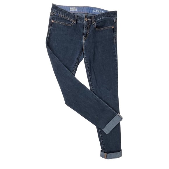 GAP Denim - Gap 1969 Always Skinny Dark Wash Jeans Sz. 28/6R